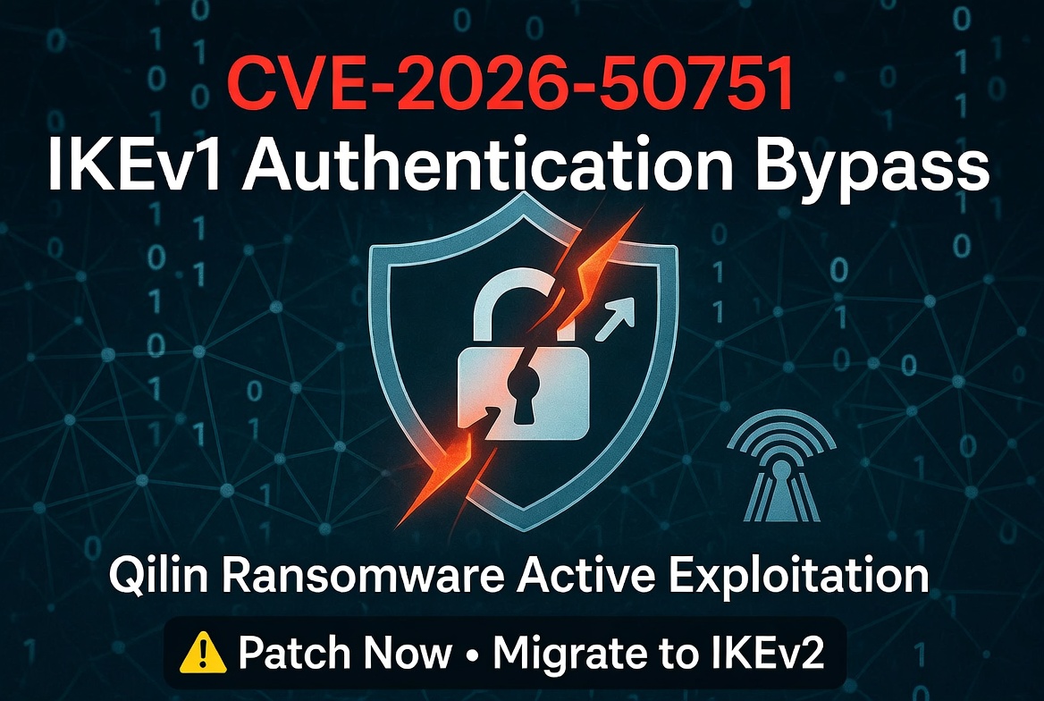 Check Point VPN Authentication Bypass Zero-Day (CVE-2026-50751): Active Exploitation Demands Urgent Action